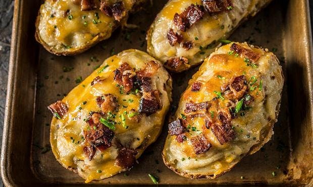 Twice Baked Potatoes Recipe | Traeger Grills