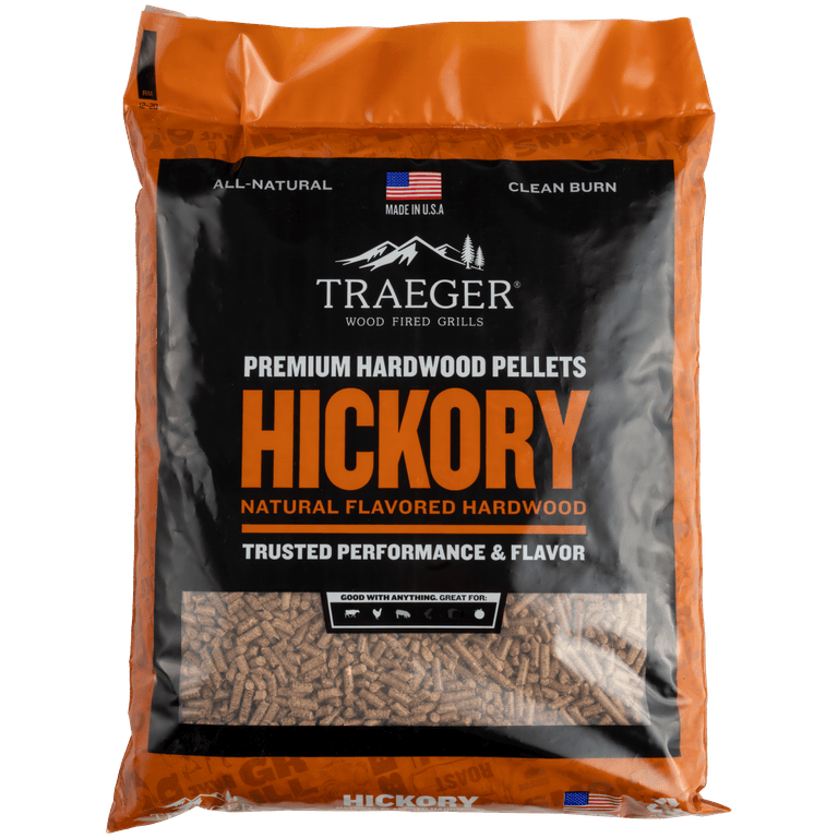 Traeger Hickory BBQ Wood Pellets