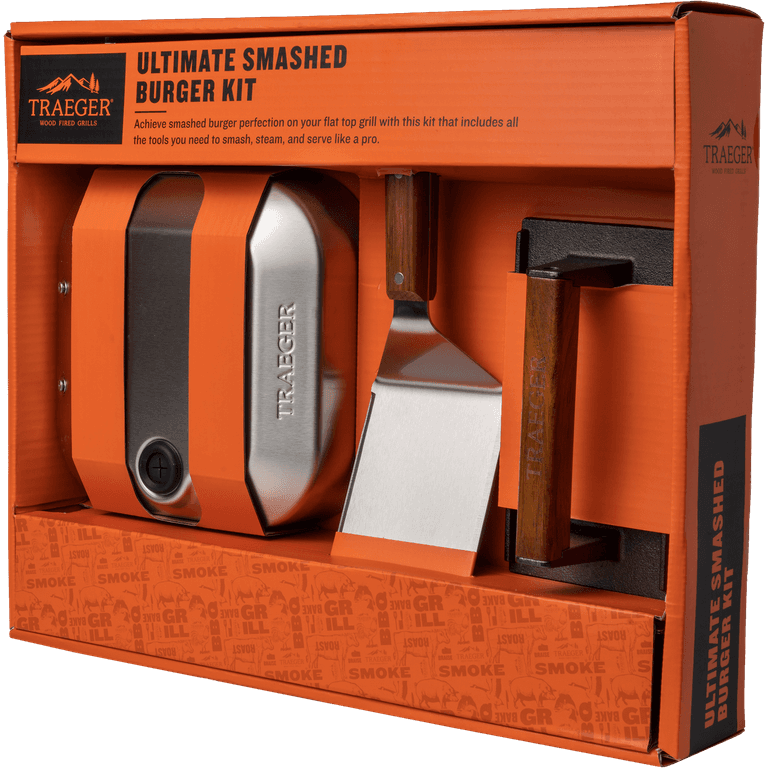 Traeger Ultimate Smashed Burger Kit