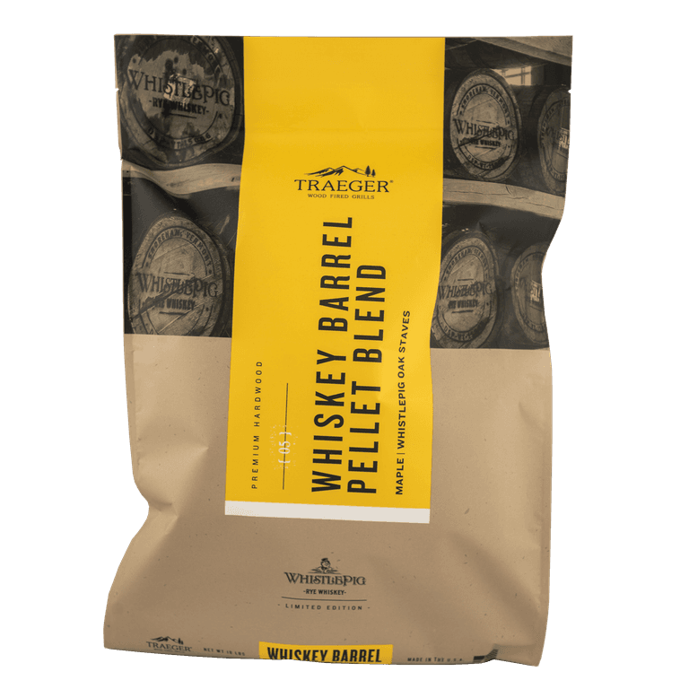 Traeger x WhistlePig Whiskey Barrel Pellets