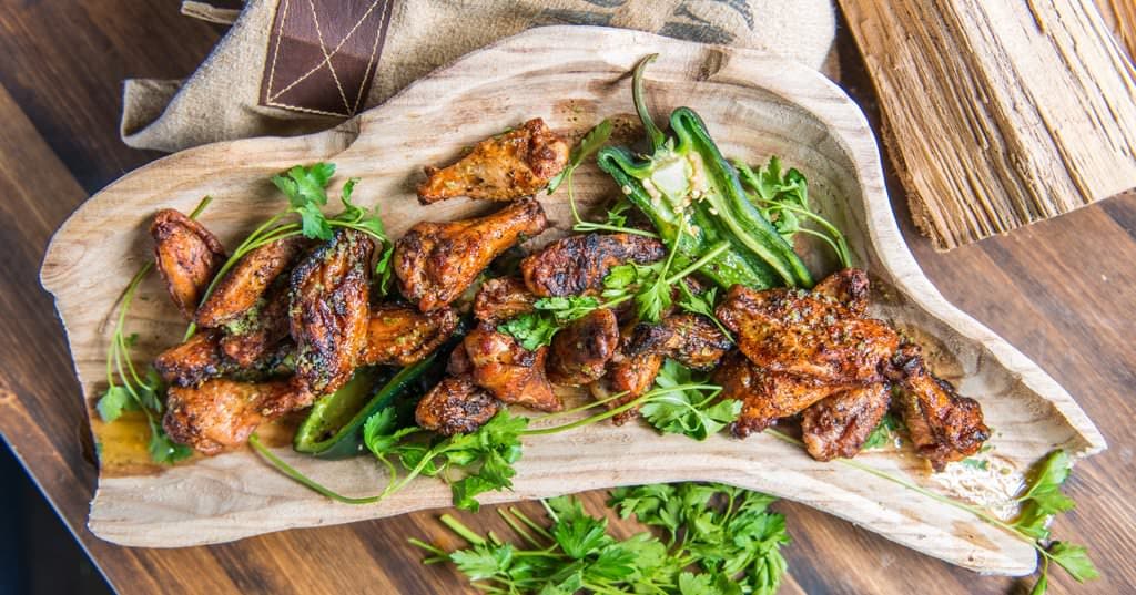 Roasted Serrano Wings