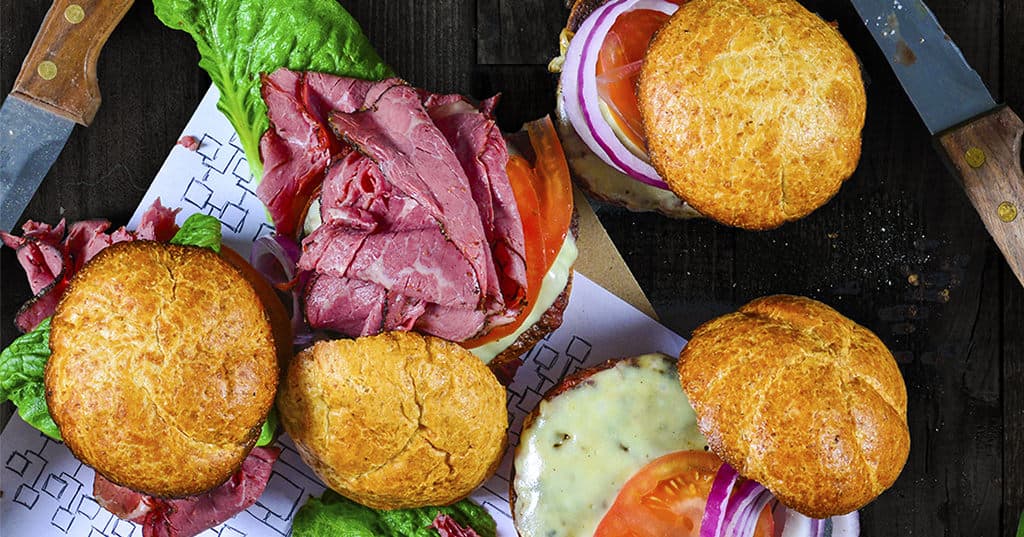 Smoked Pastrami Burgers