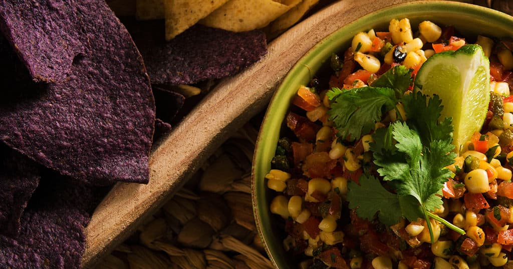 Grilled Corn Salsa