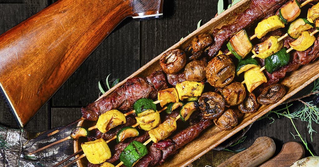 Elk Kabobs
