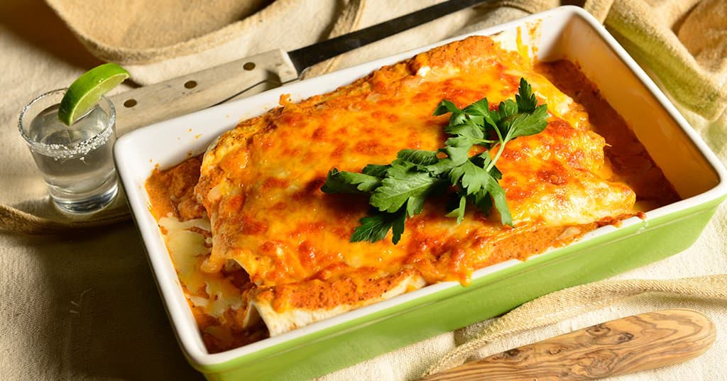 Pulled Pork Enchiladas with SmokeRoasted Red Sauce Traeger Grills