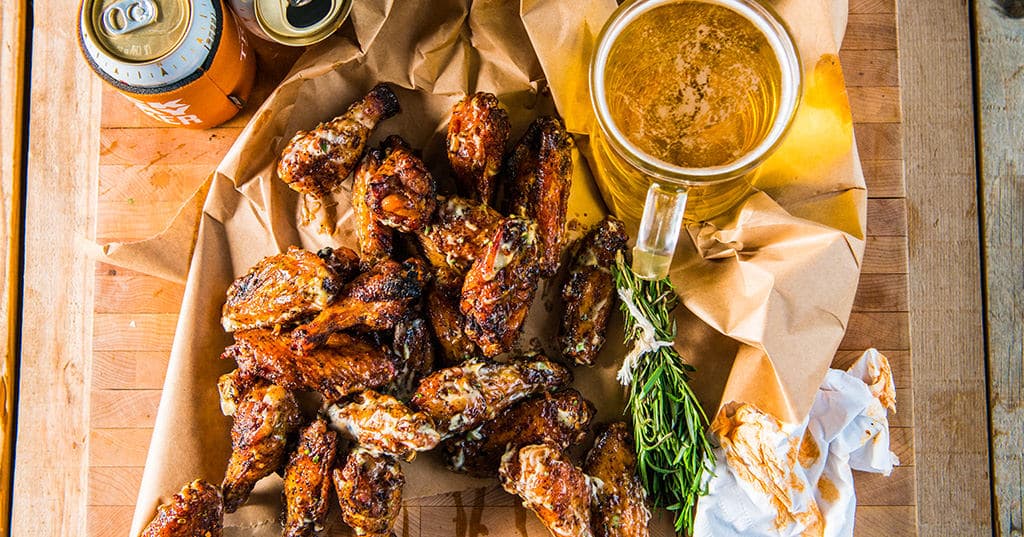 Roasted Garlic Wings