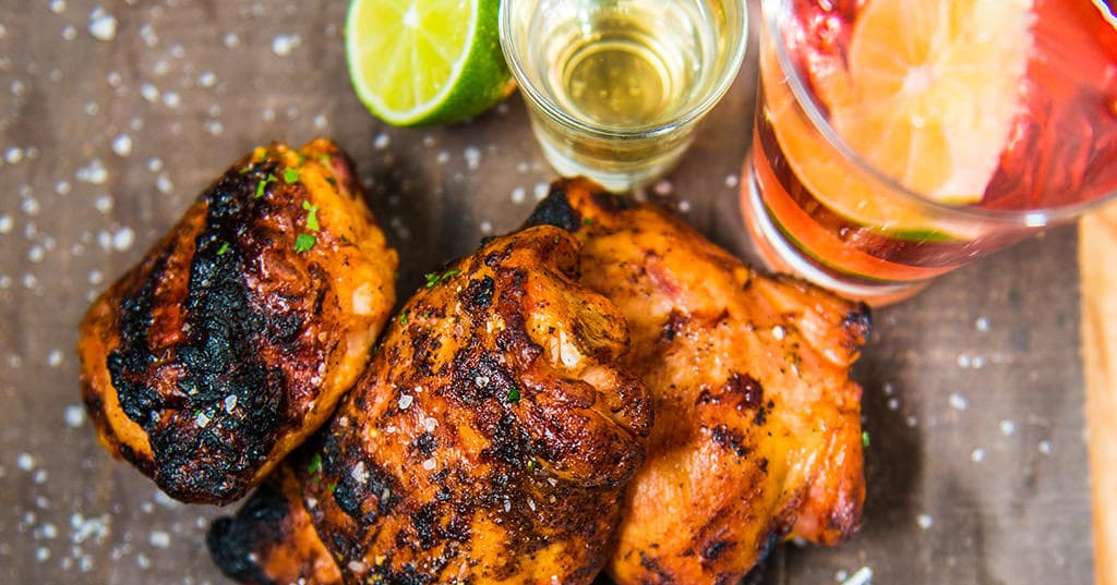 Tequila Lime Chicken Thighs