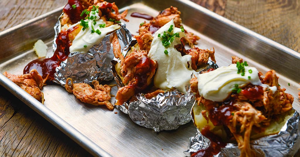 BBQ Chicken Baked Potato