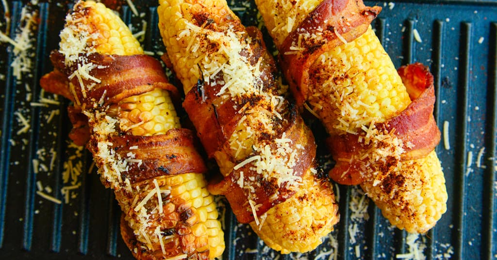 Bacon-Wrapped Corn on the Cob