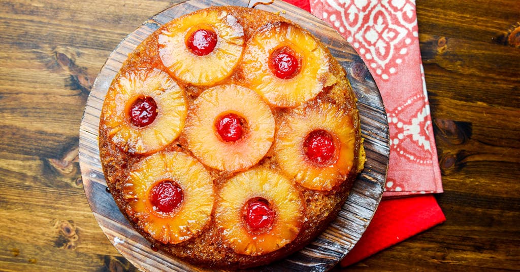 Cast Iron Pineapple Upside Down Cake