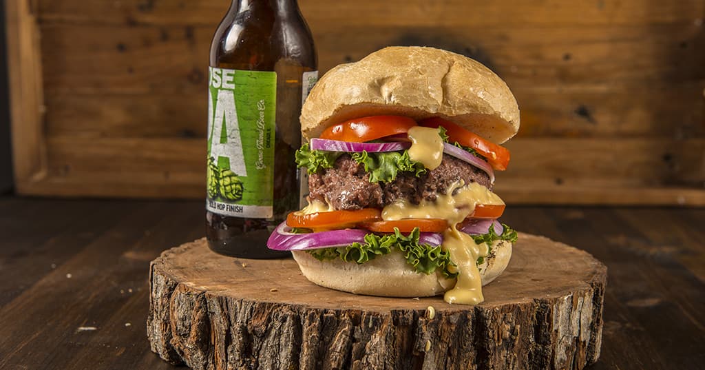 Traeger Jack Cheeseburger