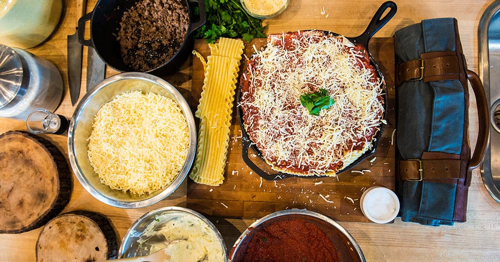 Traegered Lasagna