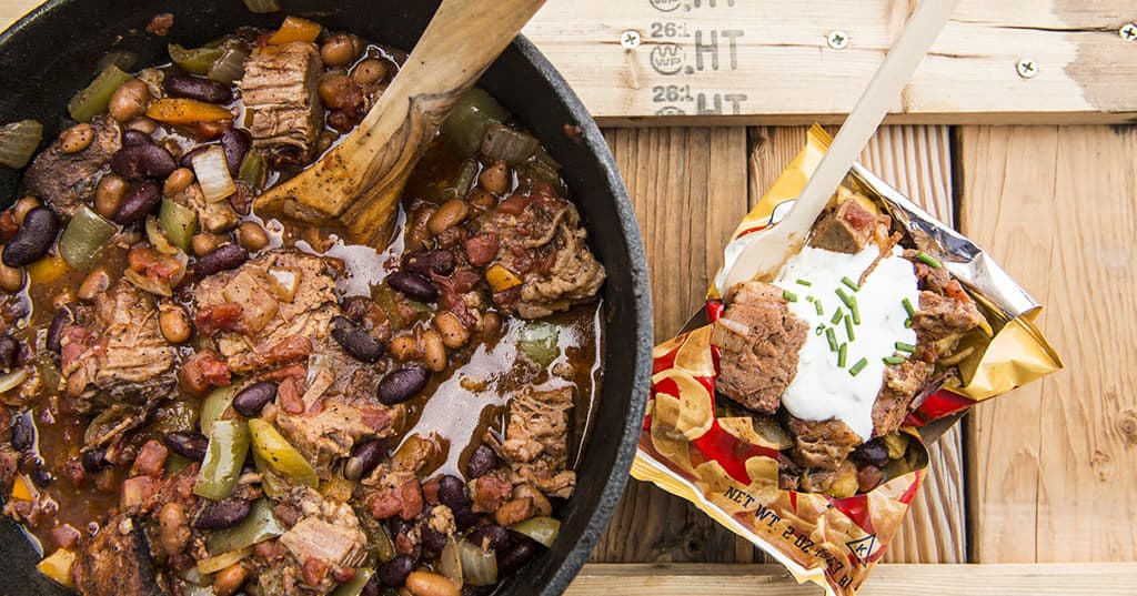 Traeger Frito Pie