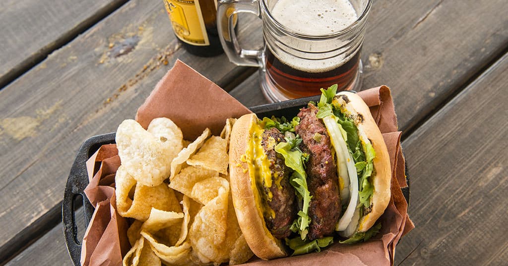 Grilled Venison Burgers
