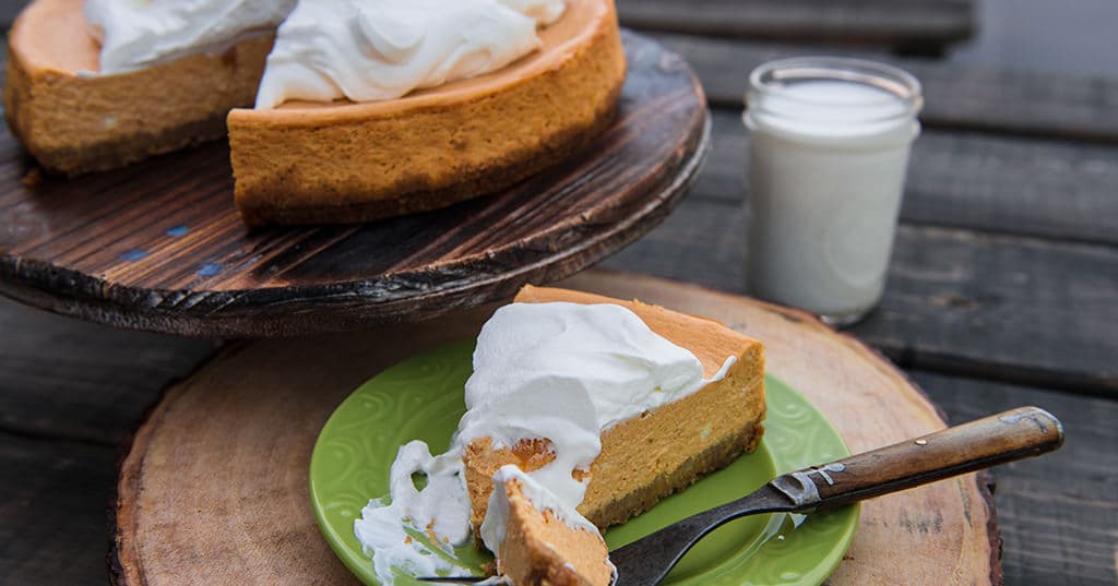Baked Pumpkin Cheesecake