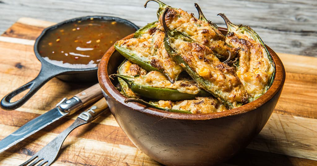 Spicy Crab Poppers