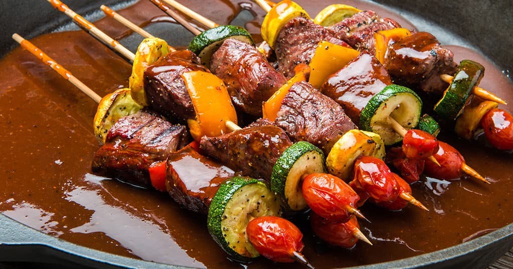 Wild Elk Tenderloin Kabobs