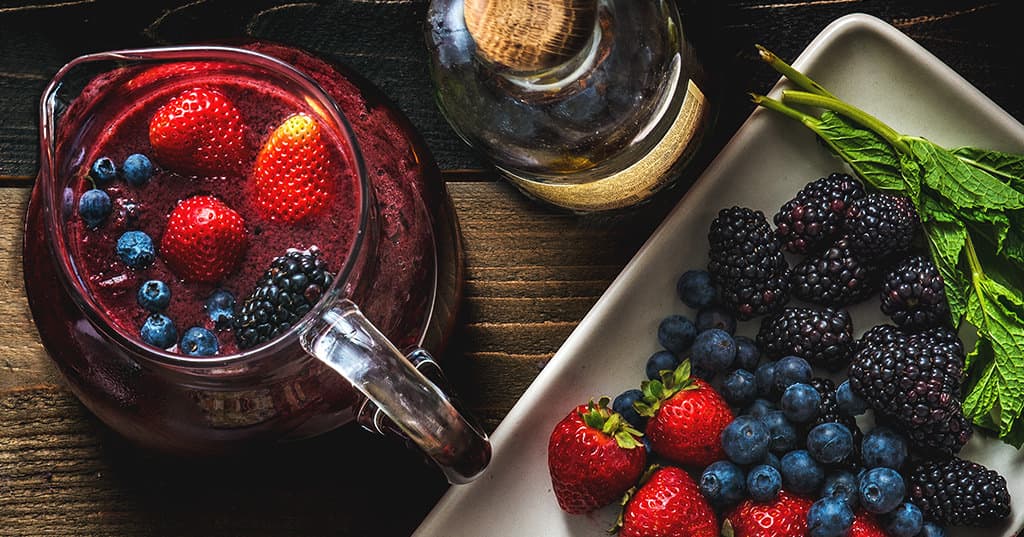 Smoked Berry Cocktail