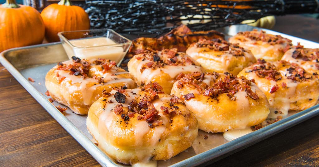 Maple Bacon Donuts