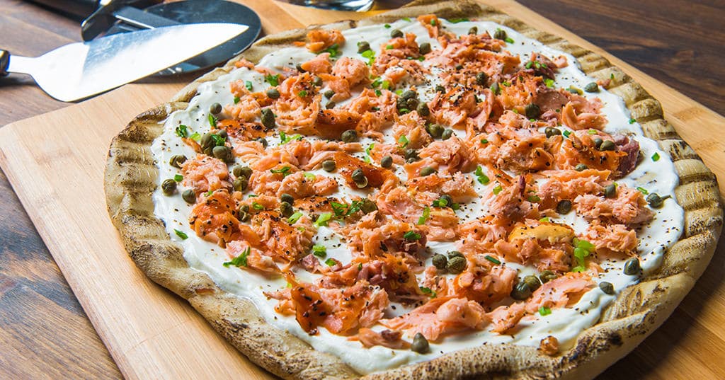 Smoked Salmon Flatbread