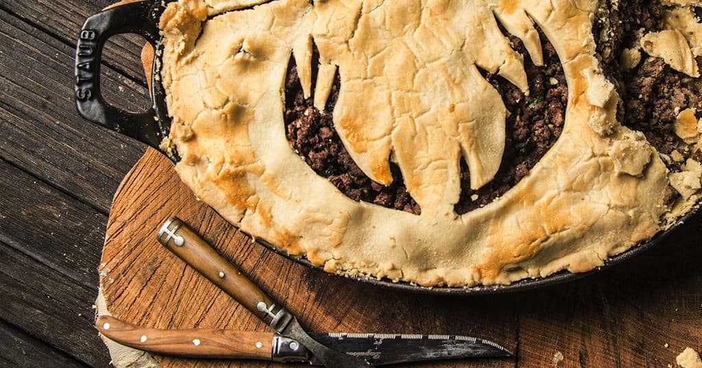 Baked Venison Meat Pie