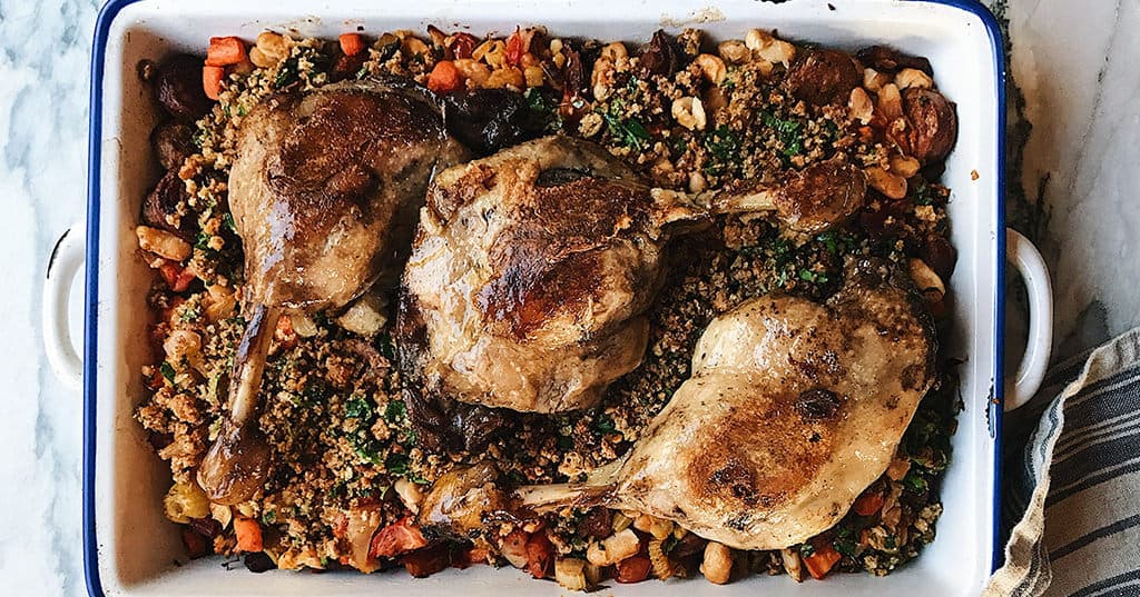 Smoked Cassoulet with Duck Confit