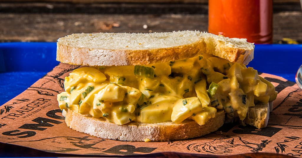 Smoked Egg Salad Sandwich