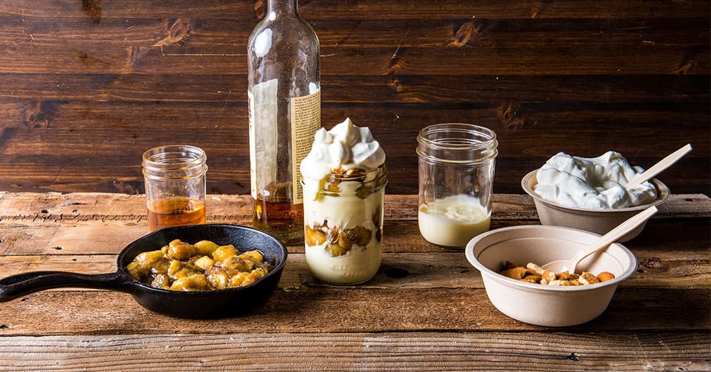 Smoked Banana Pudding