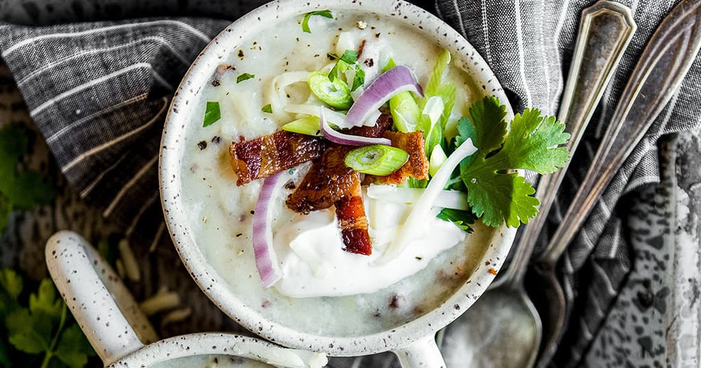 Smoked Baked Potato Soup