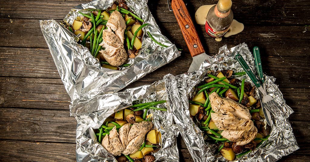 Roasted Tin Foil Dinners
