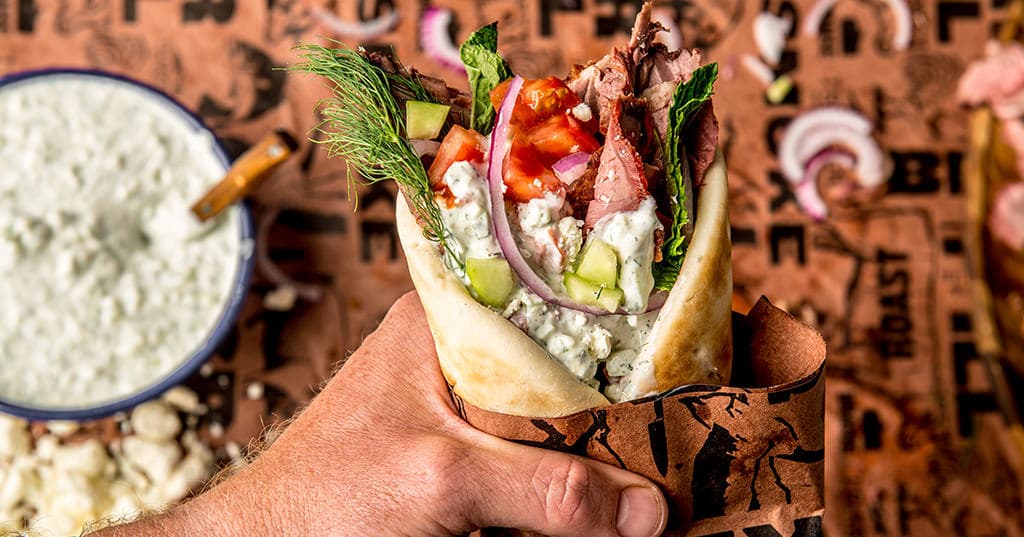 BBQ Lamb Wraps