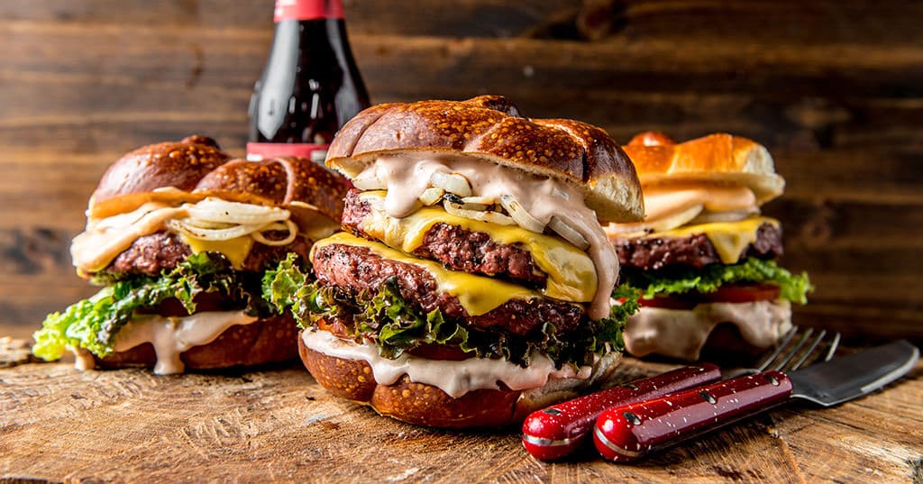 Grilled Ultimate Game Burger