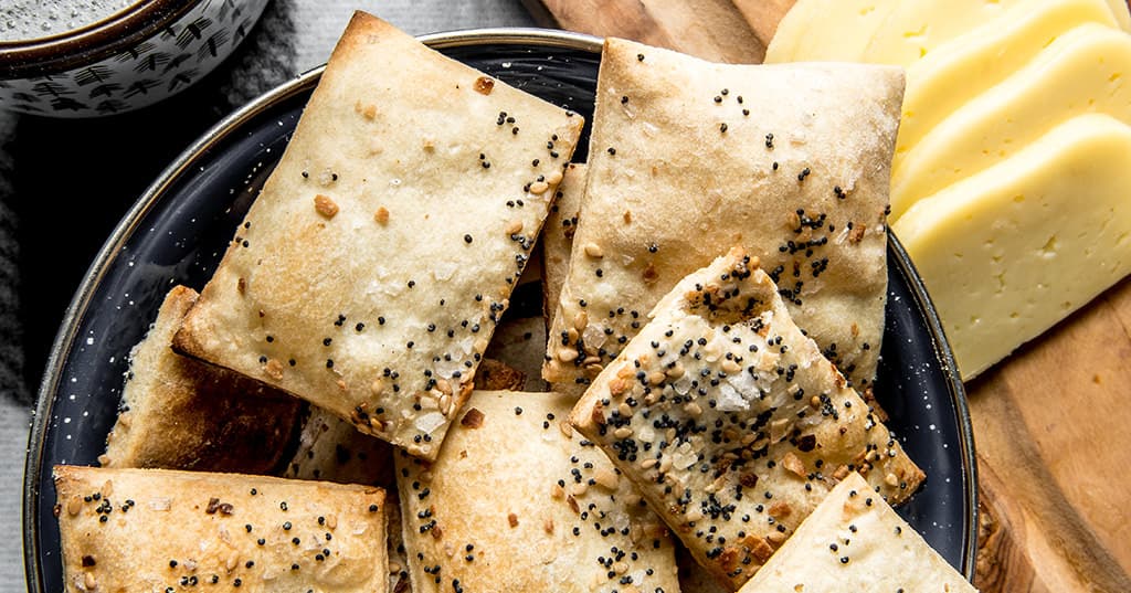 Smoked Homemade Crackers