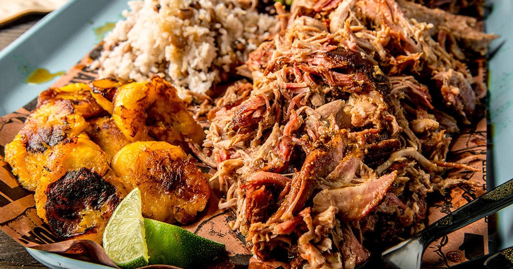Puerto Rican BBQ Pork Shoulder