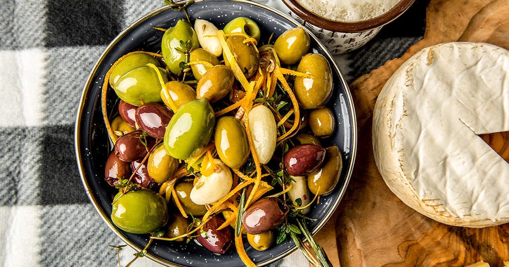 Smoked Olives