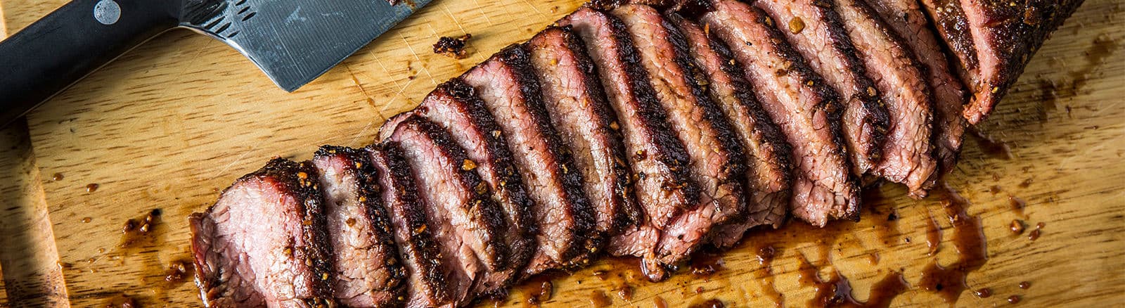 Grilled Molasses and Chili Tri-Tip