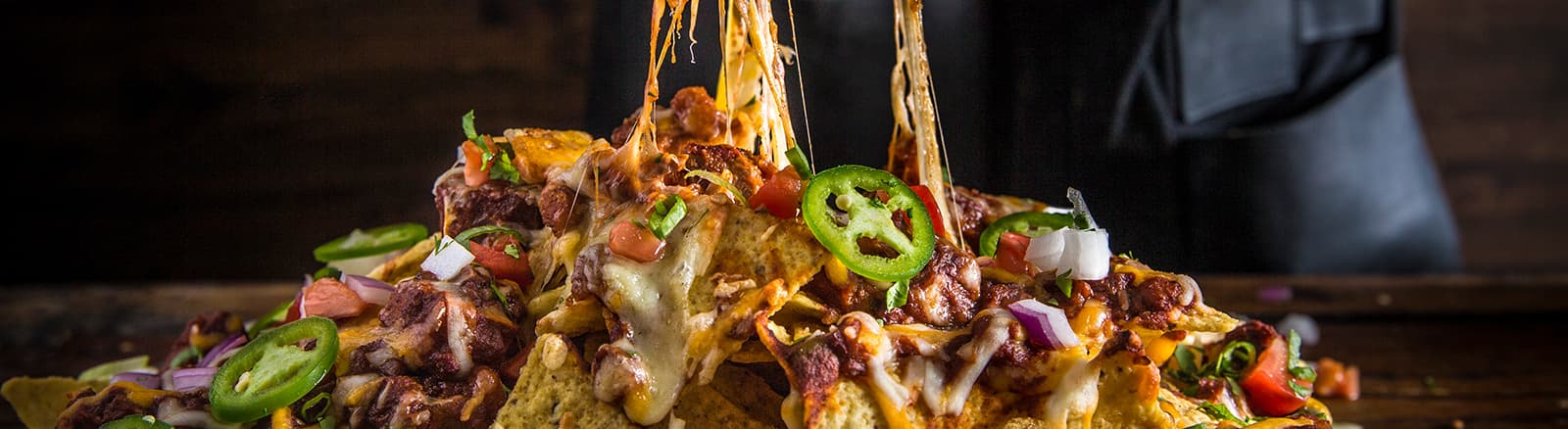 Smoked Chili Brisket Nachos