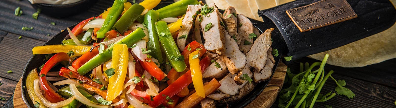 Grilled Chicken Fajitas