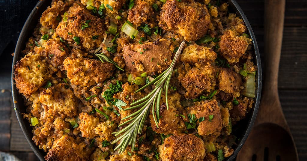 Baked Cornbread Sausage Stuffing