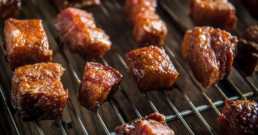 BBQ Brown Sugar Bacon Bites