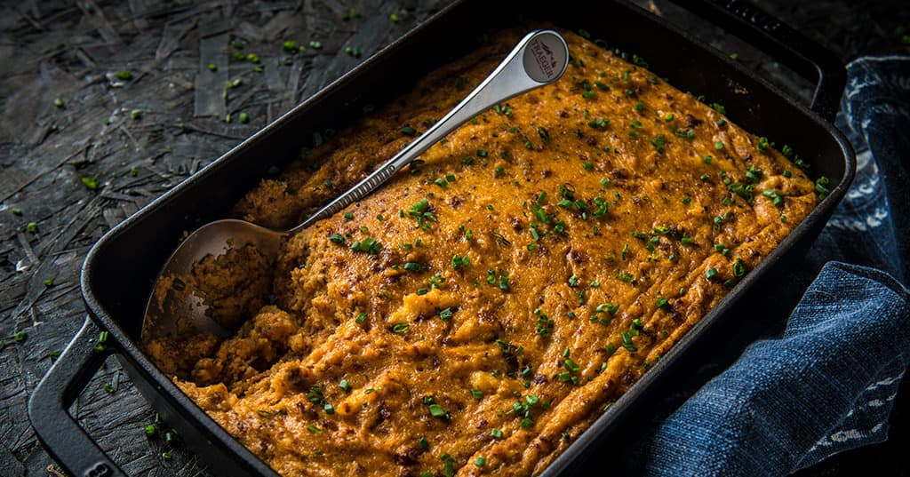 Grits And Smoked Chorizo Casserole