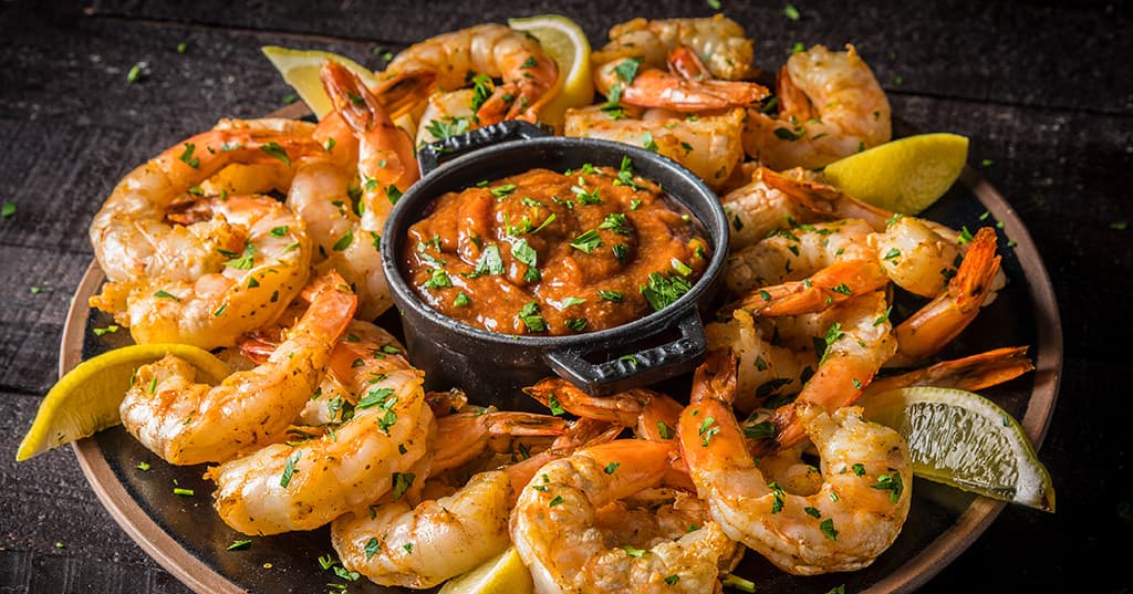 Grilled Shrimp Cocktail