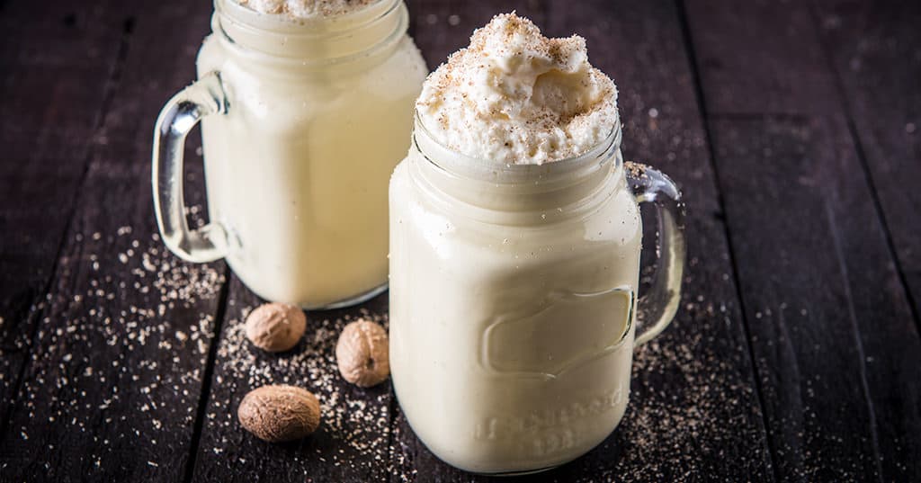 Smoked Eggnog