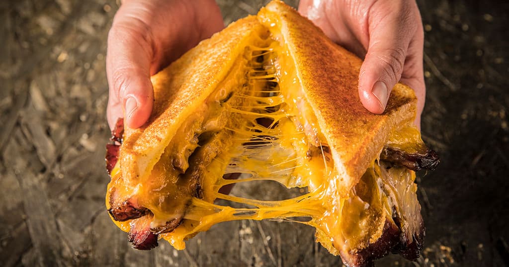 BBQ Brisket Grilled Cheese