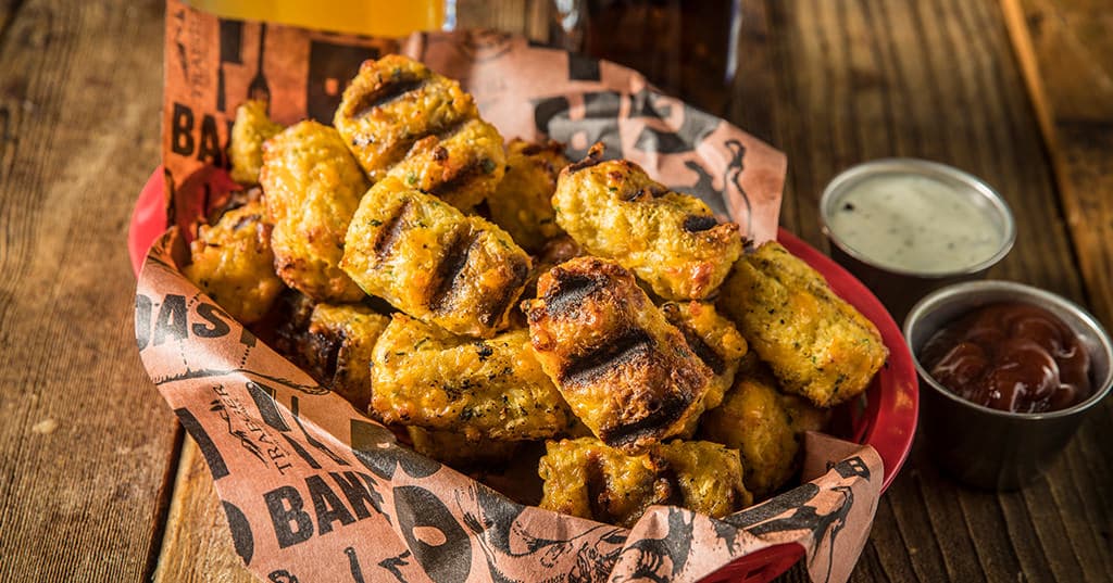 Baked Cauliflower Tots