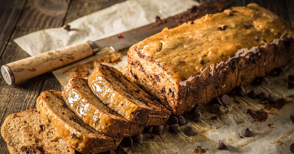 Baked Gluten Free Banana Bread
