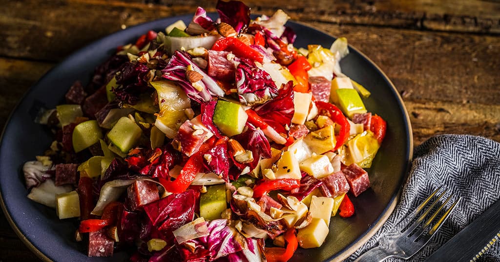 Grilled Winter Chop Salad