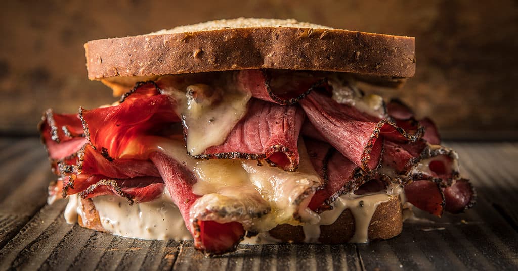 Traeger Smoked Pastrami Sandwich Recipe Traeger Grills