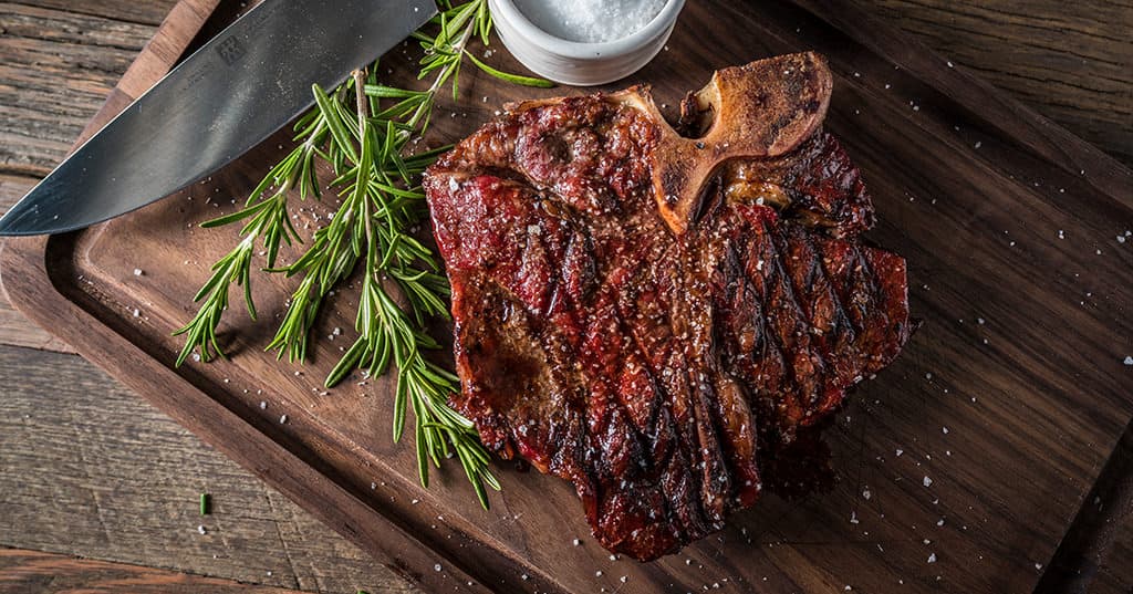 Reverse-Seared Porterhouse Steak