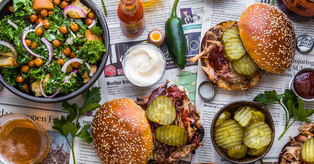Smoked Pulled Pork Sandwiches